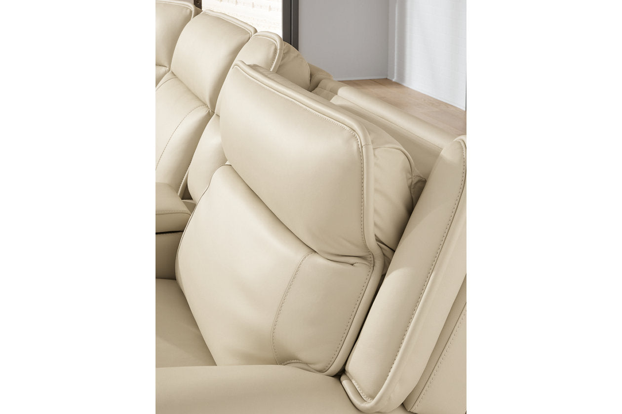 アトリエループ　クロニクル　5g 新品セット Ashley Double Deal Almond 5-Piece Power Reclining Sectional – Luna