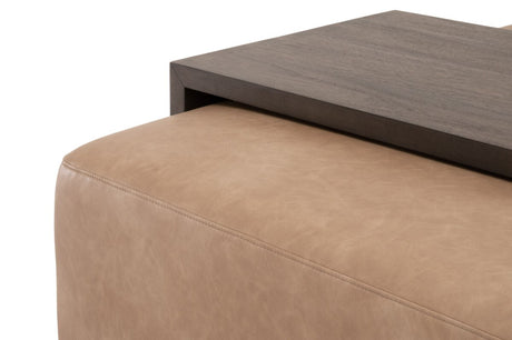 Dovetail Upholstered Coffee Table from Essentials For Living - Luna Furniture