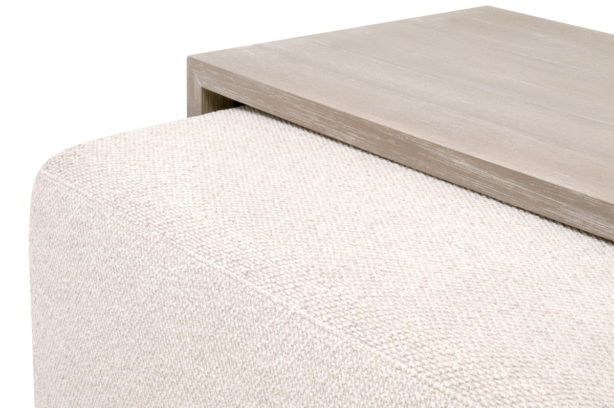 Dovetail Upholstered Coffee Table from Essentials For Living - Luna Furniture