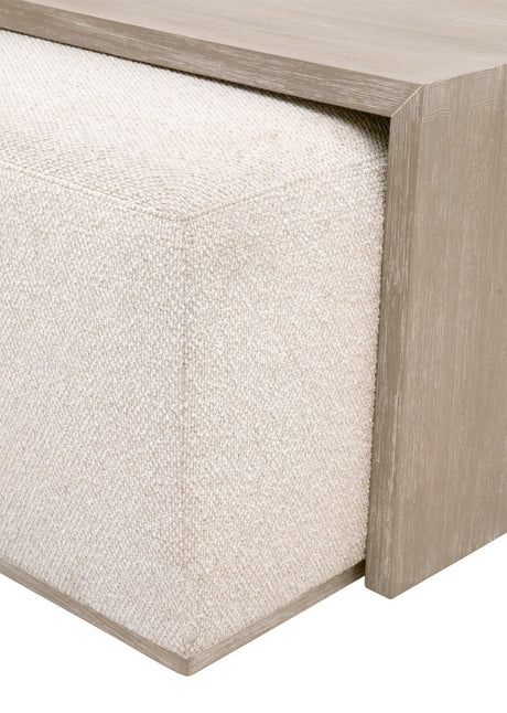 Dovetail Upholstered Coffee Table from Essentials For Living - Luna Furniture