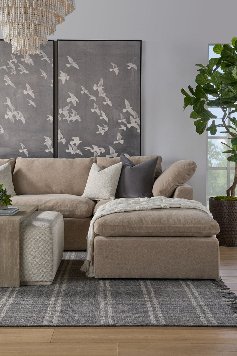 Dovetail Upholstered Coffee Table from Essentials For Living - Luna Furniture