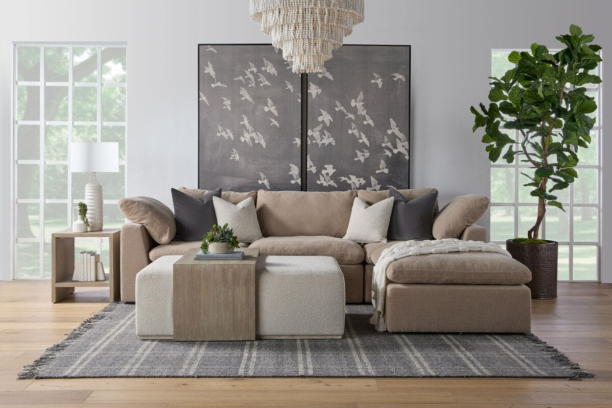 Dovetail Upholstered Coffee Table from Essentials For Living - Luna Furniture