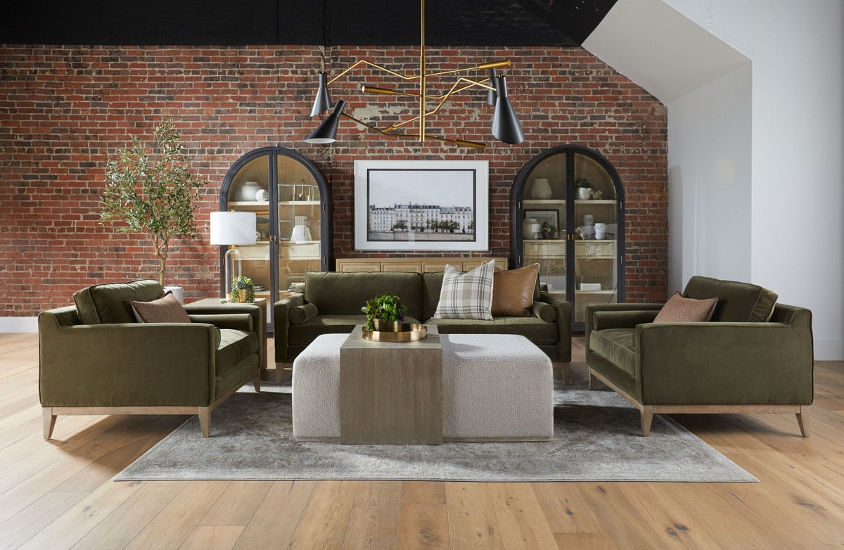 Dovetail Upholstered Coffee Table from Essentials For Living - Luna Furniture