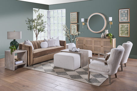 Dovetail Upholstered Coffee Table from Essentials For Living - Luna Furniture