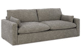 Dramatic Granite Sofa, Loveseat, Oversized Chair and Ottoman from Ashley - Luna Furniture