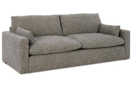 Dramatic Granite Sofa, Loveseat, Oversized Chair and Ottoman from Ashley - Luna Furniture