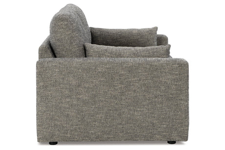 Dramatic Granite Sofa, Loveseat, Oversized Chair and Ottoman from Ashley - Luna Furniture