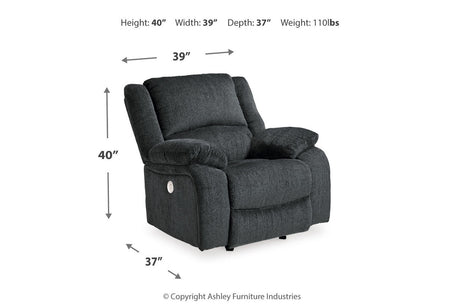 Draycoll 2 Power Reclining Loveseats and Recliner from Ashley - Luna Furniture