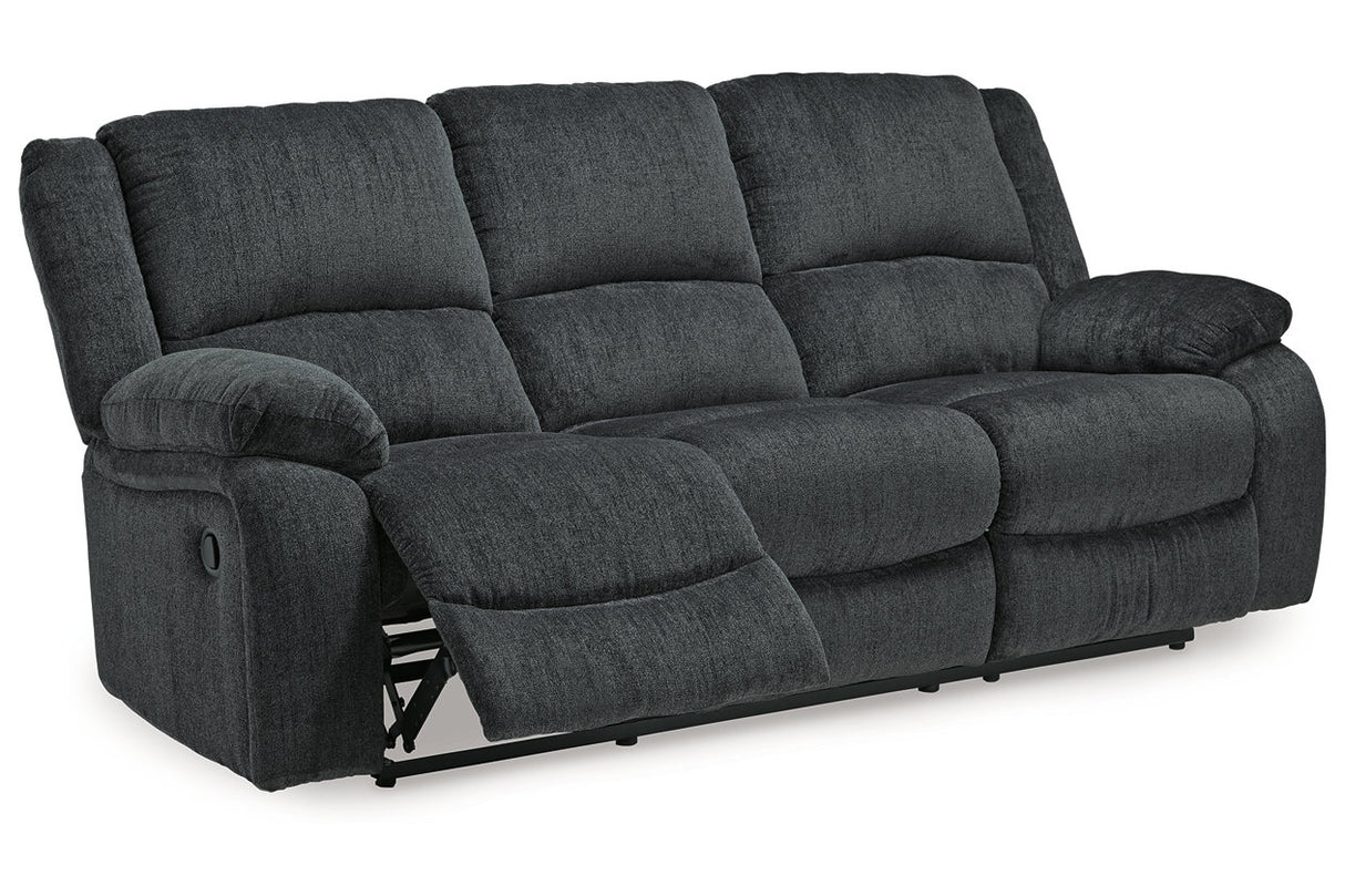 Draycoll Slate Reclining Sofa and Recliner from Ashley - Luna Furniture