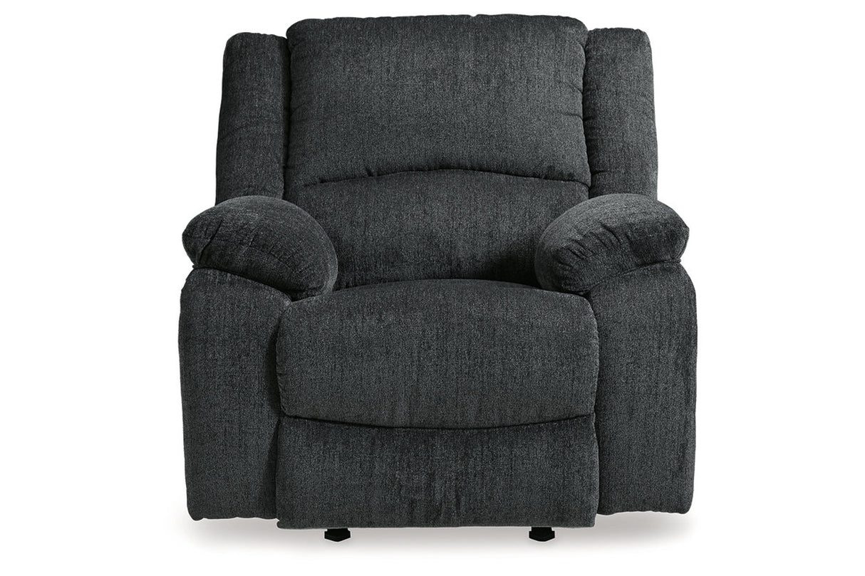 Draycoll Slate Reclining Sofa and Recliner from Ashley - Luna Furniture