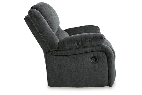 Draycoll Slate Reclining Sofa and Recliner from Ashley - Luna Furniture