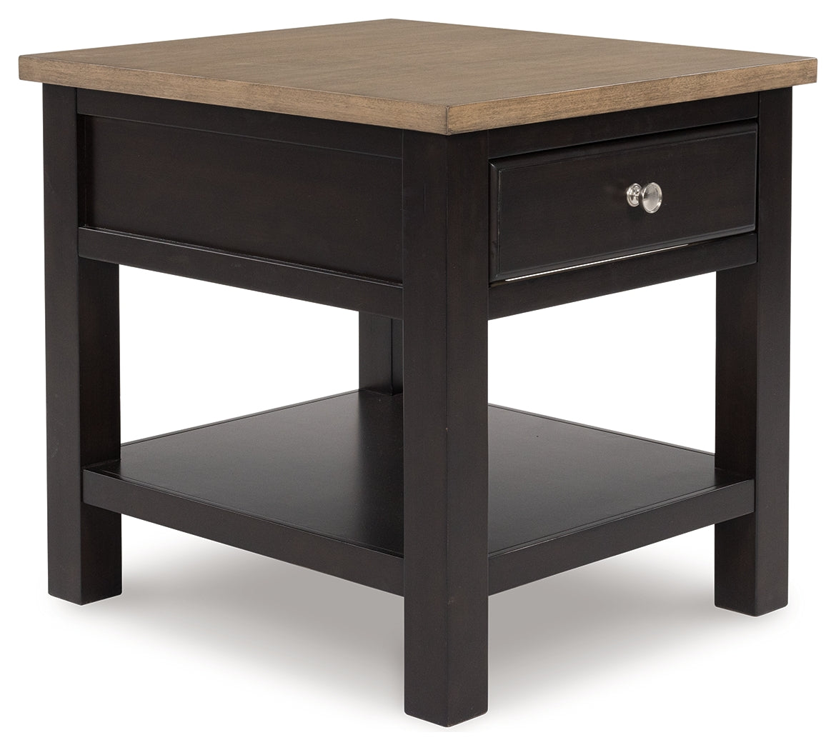 Drazmine Brown End Table from Ashley Furniture - Luna Furniture