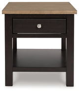 Drazmine Brown End Table from Ashley Furniture - Luna Furniture