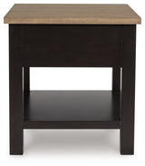 Drazmine Brown End Table from Ashley Furniture - Luna Furniture