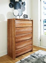 Dressonni Brown Chest of Drawers from Ashley - Luna Furniture