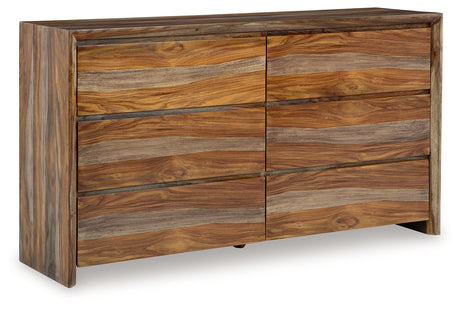 Dressonni Brown Dresser from Ashley - Luna Furniture
