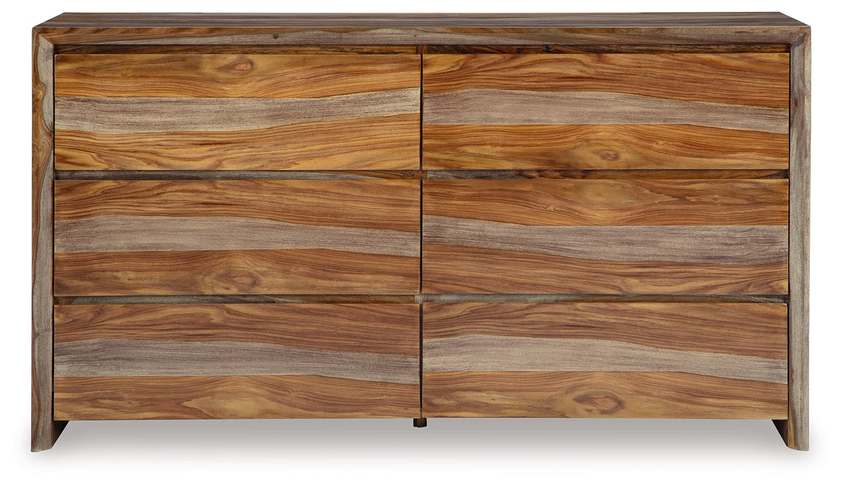 Dressonni Brown Dresser from Ashley Furniture - Luna Furniture