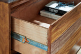 Dressonni Brown Nightstand from Ashley Furniture - Luna Furniture