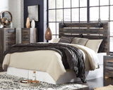 Drystan Multi King Panel Headboard with Metal Frame, Dresser, Mirror, and Nightstand from Ashley - Luna Furniture