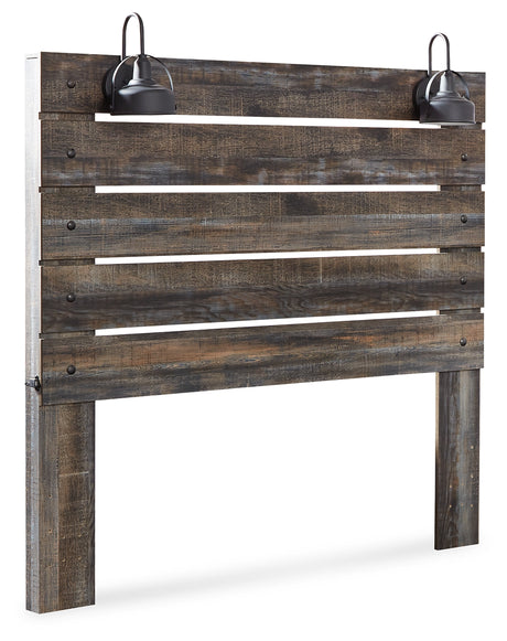 Drystan Queen Panel Headboard Bed with Dresser in Multi from Ashley - Luna Furniture