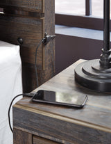 Drystan Twin Panel Bed with Dresser and Nightstand in Multi from Ashley - Luna Furniture