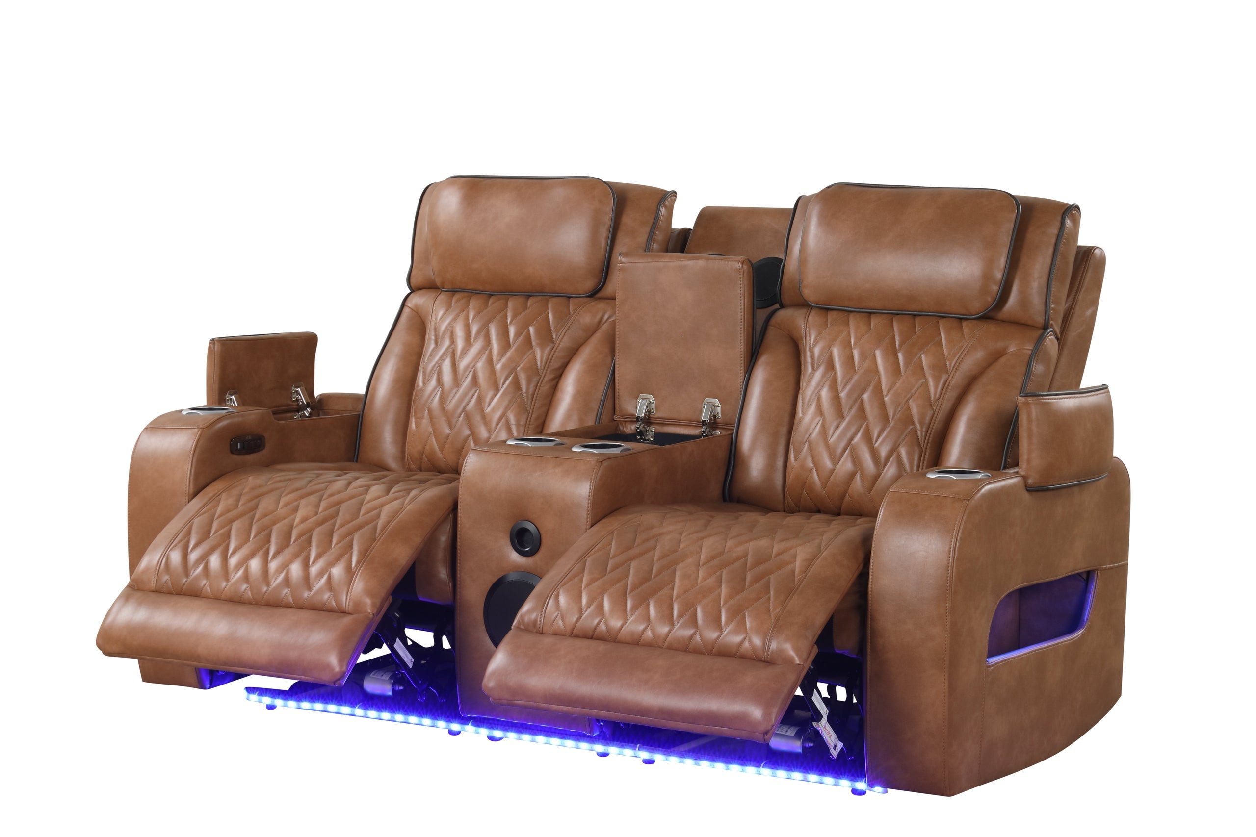 Dubai Brown 3-Piece Power Reclining Living Room Set – Luna Furniture