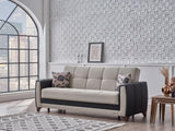 Dublin Boss Cream Living Room Set from Bellona - Luna Furniture