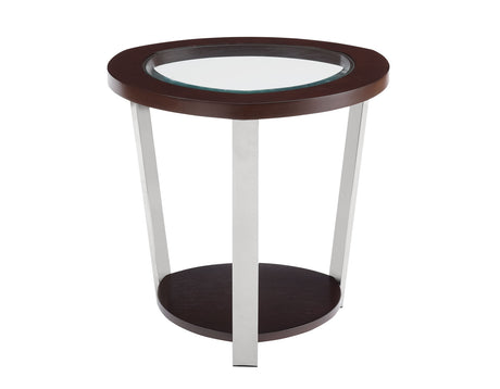 Duncan Espresso End Table from Steve Silver - Luna Furniture