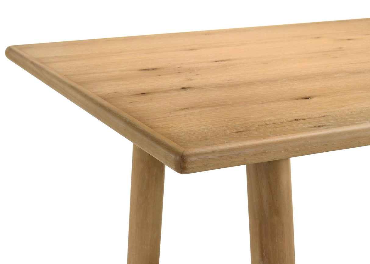 Duncan Washed Oak 7-Piece Rectangular Wood Dining Room Set from Coaster - Luna Furniture