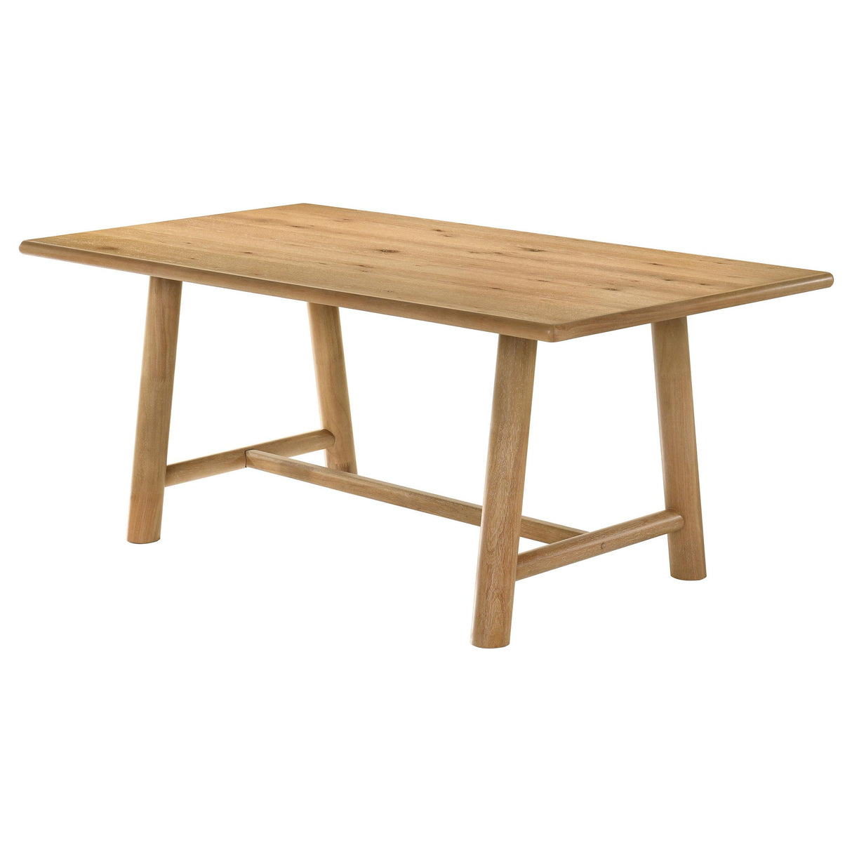 Duncan Washed Oak 71-inch Rectangular Wood Dining Table from Coaster - Luna Furniture