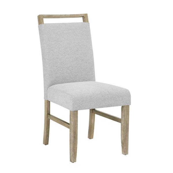 Hazel Light Gray Dining Chair, Set of 2