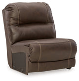 Dunleith 3-Piece Reclining Sofa and 3-Piece Loveseat with Console from Ashley - Luna Furniture
