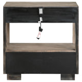 Durango Washed Oak 2-Ddrawer Nightstand from Coaster - Luna Furniture