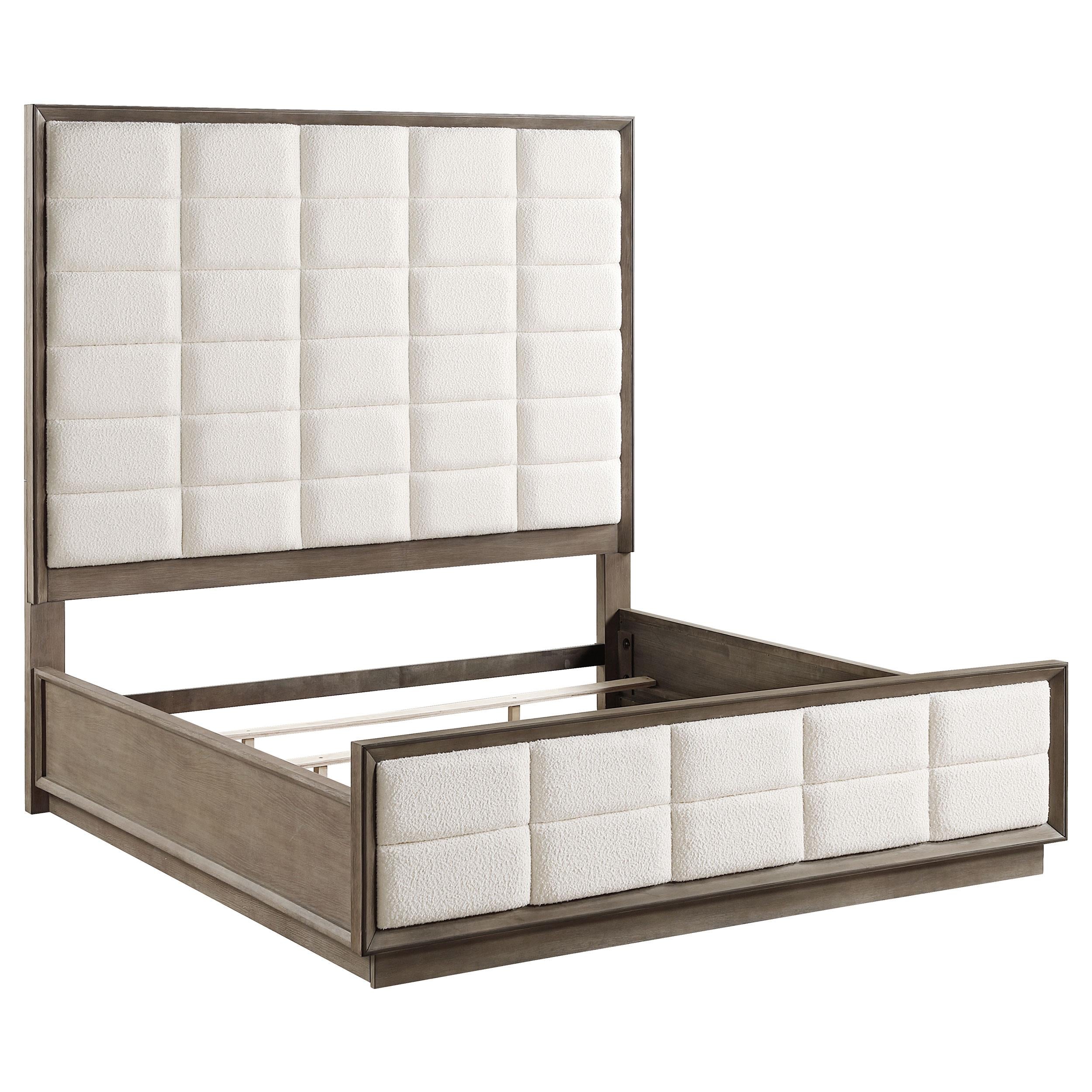 Coaster Durango Washed Oak 77-inch Queen Panel Bed – Luna Furniture