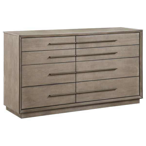 Durango Washed Oak 8-Drawer Dresser