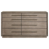 Durango Washed Oak 8-Drawer Dresser from Coaster - Luna Furniture