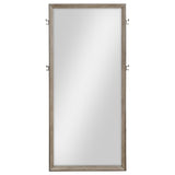 Durango Washed Oak Full Length Standing Floor Mirror from Coaster - Luna Furniture