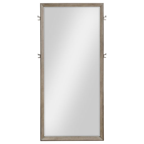 Durango Washed Oak Full Length Standing Floor Mirror from Coaster - Luna Furniture