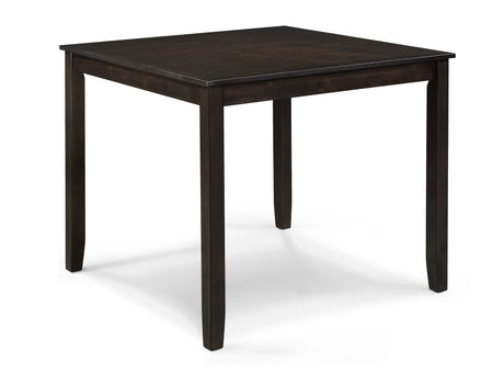 Durham Dark Brown 5-Piece Dining Set from Crown Mark - Luna Furniture