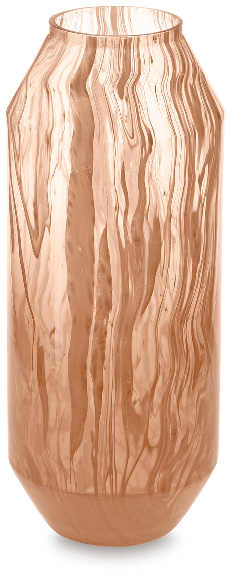 Dushby Blush Pink Vase from Ashley - Luna Furniture