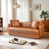 Dylan Cognac Leather Sofa from Midinmod - Luna Furniture