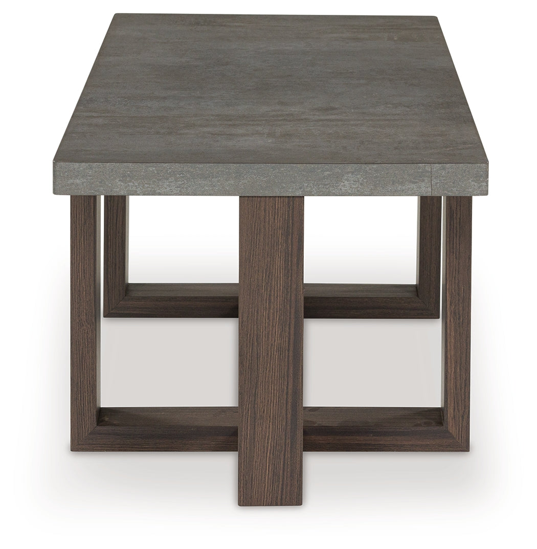 Dynnford Gray/Brown Table (Set of 3) from Ashley - Luna Furniture