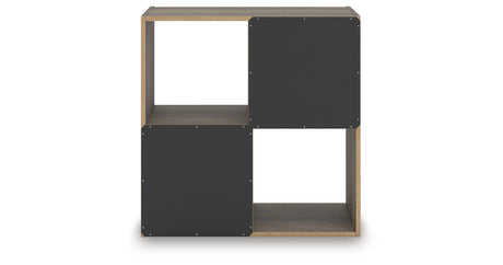 Shallifer Brown Four Cube Organizer from Ashley - Luna Furniture