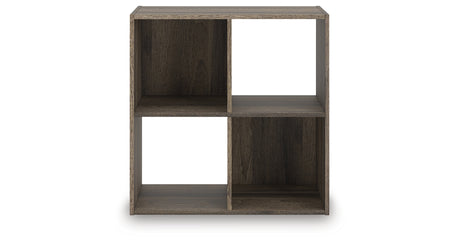 Shallifer Brown Four Cube Organizer from Ashley - Luna Furniture