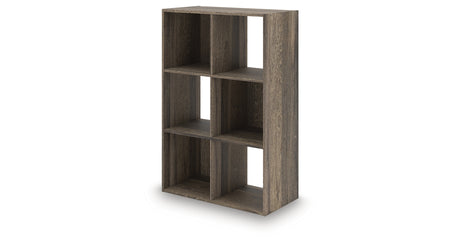 Shallifer Brown Six Cube Organizer from Ashley - Luna Furniture
