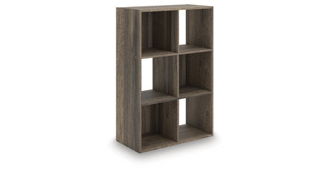 Shallifer Brown Six Cube Organizer from Ashley - Luna Furniture