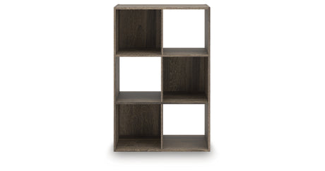 Shallifer Brown Six Cube Organizer from Ashley - Luna Furniture