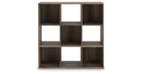 Shallifer Brown Nine Cube Organizer from Ashley - Luna Furniture