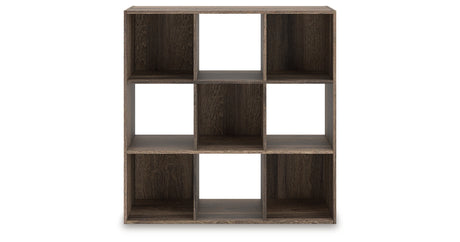 Shallifer Brown Nine Cube Organizer from Ashley - Luna Furniture