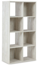 Paxberry Whitewash Eight Cube Organizer from Ashley - Luna Furniture